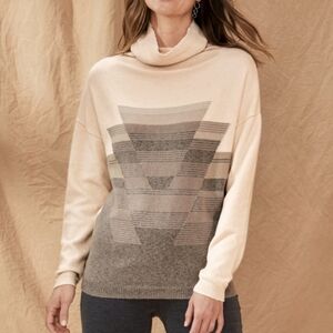 Prana Frosted Pine Turtleneck Sweater